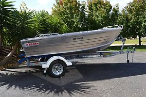 Aluminium fishing boats - 2016 STACER 429 RAMPAGE