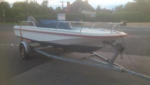 Speed Boat Seaskate 16 Familly Fun Boat Fast Fishing or Doughnutting