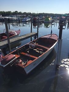 1953 Lyman Outboard Runabout