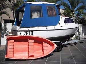 1982 DELTA CRAFT ISLANDER CRUISER WITH DINGHY-GOLD COAST