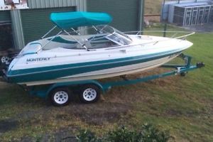 21 ft MONTEREY 206 SCR, V8 MERCRUISER & TRAILER