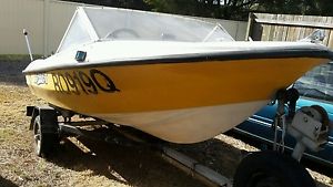 14' Contender Craft Runabout & trailer