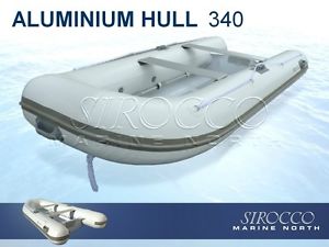 Inflatable Boat SIROCCO RIB Aluminium 340 2015 - Brand New TENDER / DINGHY 3.4 m