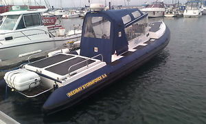 RIB BOAT Redbay Stormforce 8.4m Diesel Volvo Penta Rib Dive Boat Powerboat