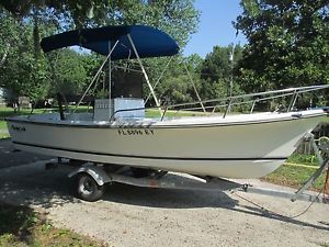 1986 SHAMROCK 170 OPEN FISHERMAN