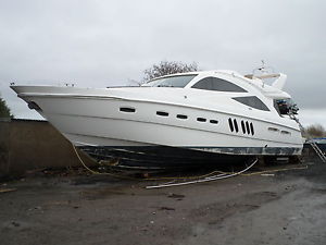 2010 SEALINE T60 MOTOR BOAT - 19M - REPAIRABLE SALVAGE DAMAGED