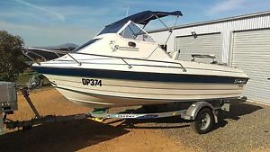 Stejcraft Sportsfisher cuddy cab boat with 70hp Yamaha