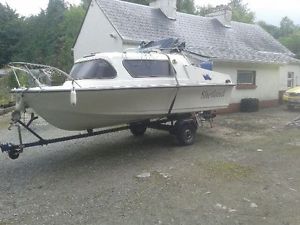 SHETLAND FISHING BOAT PLEASURE CRAFT WITH 50HP MERCURY OUTBOARD