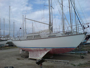 27ft bilge keel sabre lying south of France