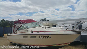 SEA RAY MERC CRUISER V8 BOAT TOILET SHOWER PLUS MORE *WATCH VIDEO TOUR*