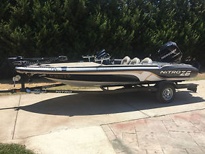 2012 nitro z6 tourament bass boat 115hp mercury optimax,100km   quintrex stacer