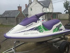 seadoo sp 717 jet ski bombardier rotax 1997