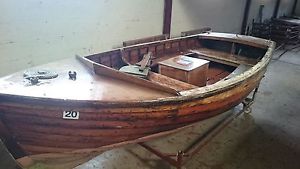 Traditional Clinker-Built Motor Boat