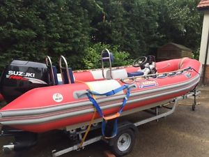 Ribs Narwhal 480 WB with 70 HP Suzuki Four Stroke