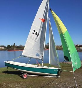 TURQUOISE COMET VERSA Sail no: 344 - Sailing Dinghy