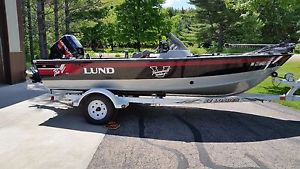 1996  LUND 1775SE PRO V DLX With 115 MERC 2 Stroke Plus Extras.. Excellent Cond