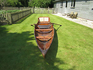 Edwardian Thames Rowing Skiff