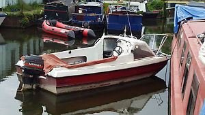 Dell Quay Dory with 50hp Mariner Outboard - New CDI & New Trigger (Part Working)