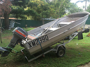 Clarke Abalone Aluminium boat