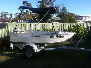 tinny boat bermuda trailer honda outboard