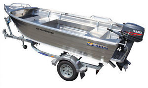 Horizon Aluminium 420 All Rounder , Yamaha 30hp HMHL 2 stroke outboard motor