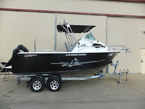 2008 TABS BOATS 5.45 OCEAN SERIES . MERCURY 150 EFI TANDEM TRAILER 42 HOURS
