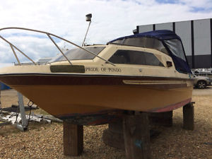 Shetland Family4 - cheap boat project - Mercury outboard engine - no reserve