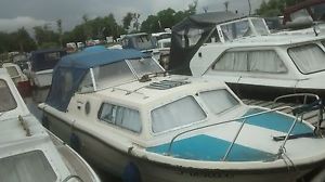 20ft Norman . canal,river, 2 berth cruiser , boat .