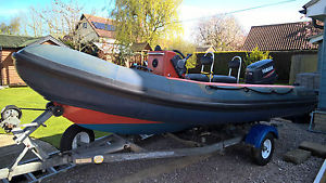 Tornado 5m RIB with 2009 Yamahar 75hp