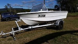 Pongrass husky 4.2m fiberglass boat