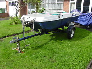 Boat (Dory 10') and trailer, 4-Stroke Outboard  + Garmin 160 Colour Fishfinder