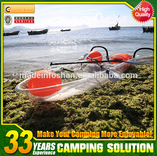 Cheap Double Clear Fishing Canoe For Sale