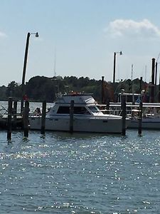 1979 Trojan flybridge boat