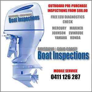 OUTBOARD PRE-PURCHASE INSPECTIONS - BRISBANE - GOLD COAST