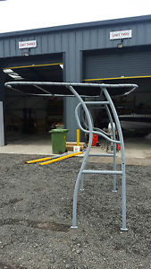 Bimini Sun Top For Rib or Fishing Boat Heavy Duty Aluminium
