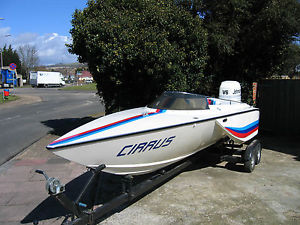 boat bmw 20 ft cirrus stiletto blade runner johnson 200hp ocean runner