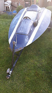 Fletcher Arrowhead? single seater pod speed boat