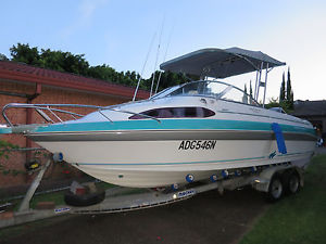 Haines signature 650F fishing boat 1994 @ Mackay tandem 2001 series trailer