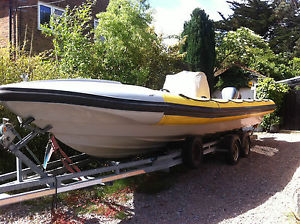 2007 Crompton Marine Sea Phantom 9m rib, 180 hrs, serviced SSR REGISTERED