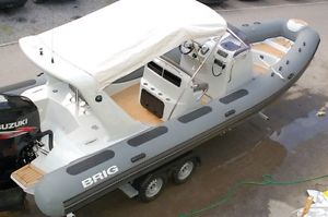 BRIG Eagle 780 RIB  - Tow Away & We Part Exchange - The Wolf Rock 01548 855751