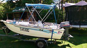 Stessl Hydrofisher 4.3m 40Hp Yamamha Precision Blend