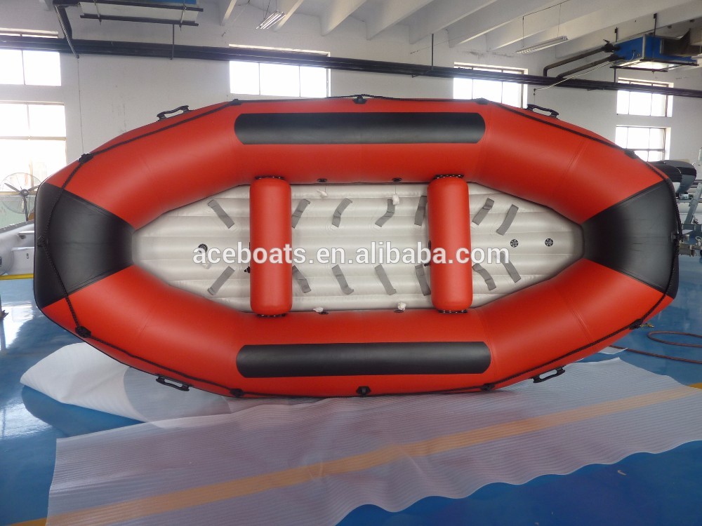 2015 hot sale korea PVC material inflatable river raft boat image 1