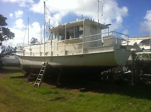 38' TIMBER MOTOR SAILER