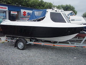 NEW ENDEAVOUR 500 FISHING BOAT C/W MARINER 60HP OUTBOARD & TRAILER