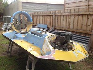 Hovercraft dual engine Mornington Peninsula Restoration Project