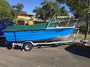Quintrex 4.5 lazeabout 60 HP Yamaha