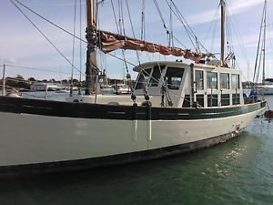 Substantial Gaff Ketch