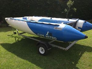 GEMENI ZAPCAT With road trailer rib sib boat fast