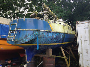 Sailing Boat Galion 28 Fin Keel Project