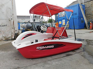 SEADOO PEDALO SEATS 2 WITH SUN BIMNI TOP - GREAT FUN